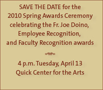 Save the date for the Spring Awards Ceremony!